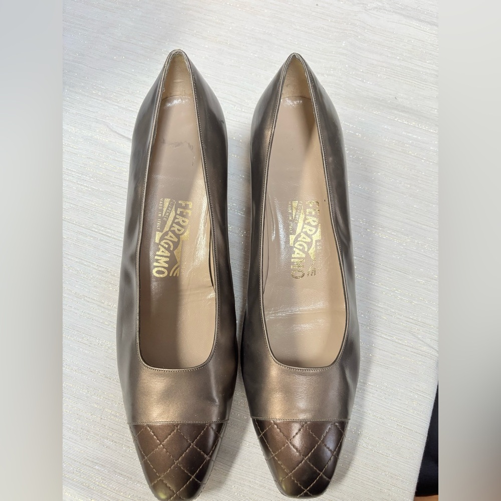 Salvatore Ferragamo Women's Brown Leather Shoes